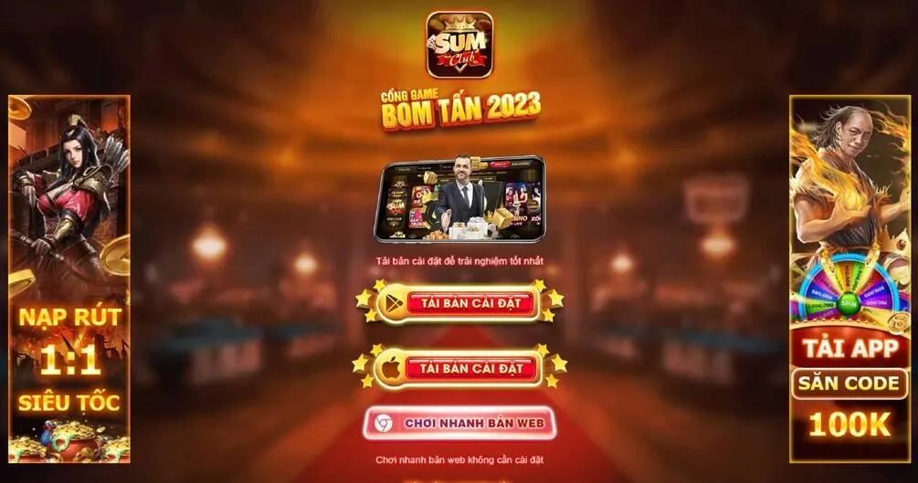 Hướng dẫn cược tại cổng game Sumclub 